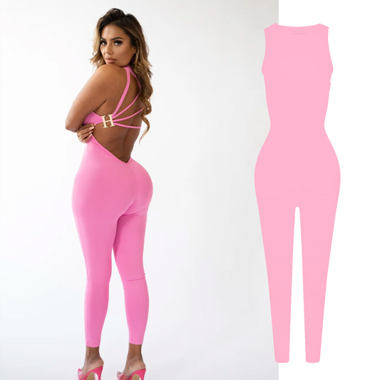 Pink H Jumpsuit