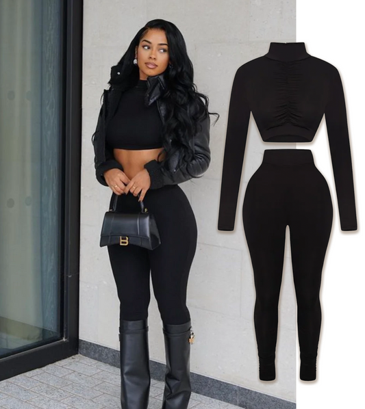 Black Rouge Two Piece